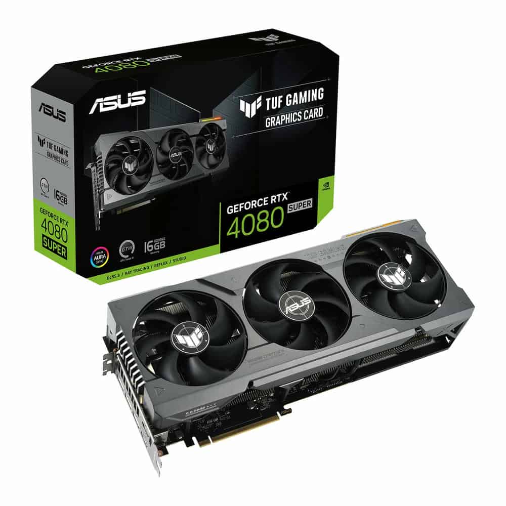 (image for) ASUS NVIDIA GeForce RTX 4080 SUPER 16GB TUF Gaming Ada Lovelace Graphics Card